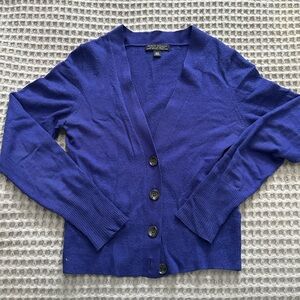 Women's Purple/Blue Cardigan Sweater
